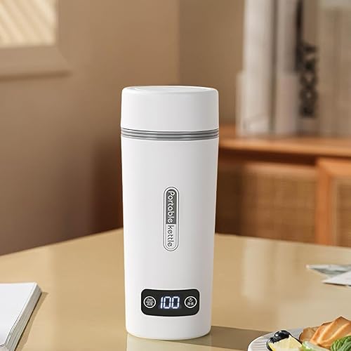 Hervidores eléctricos portátiles para agua hirviendo, hervidor eléctrico de viaje, pequeño, hervidor de té, hervidor de agua, calentador de agua de