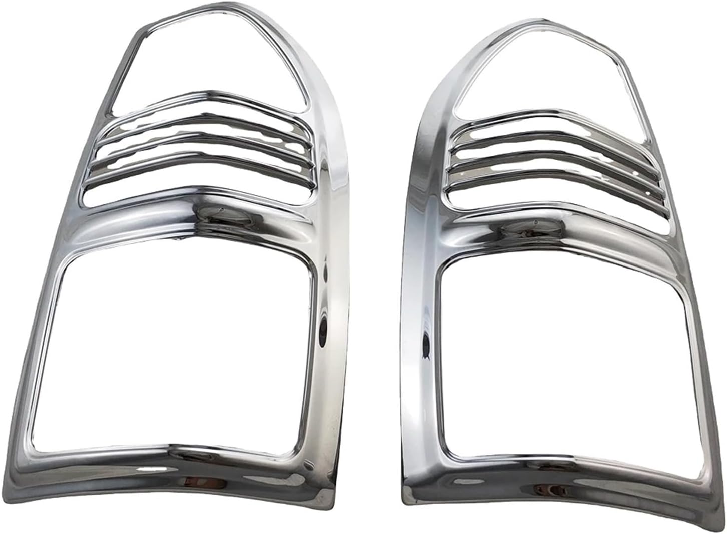 ABS Chrome Plated Silver Tail Lamp Cover Compatible With Toyota Land Cruiser Prado FJ90 1997-2002 Car Accessories Exterior Decorate