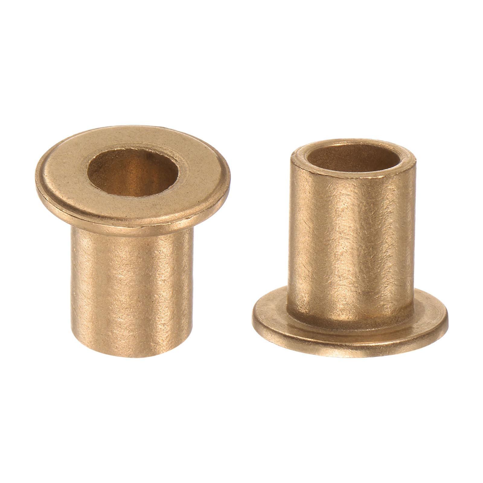 QUARKZMAN Flenslagers – 6 Stuks – 8x12x12 Mm – Brons – Zelfsmerend – Voor Industriële Apparatuur