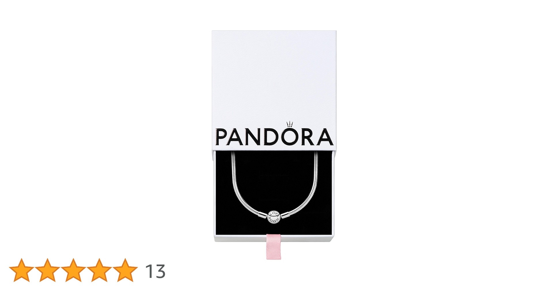 Amazon | Pandora クラシック スネークチェーンチャームネックレス