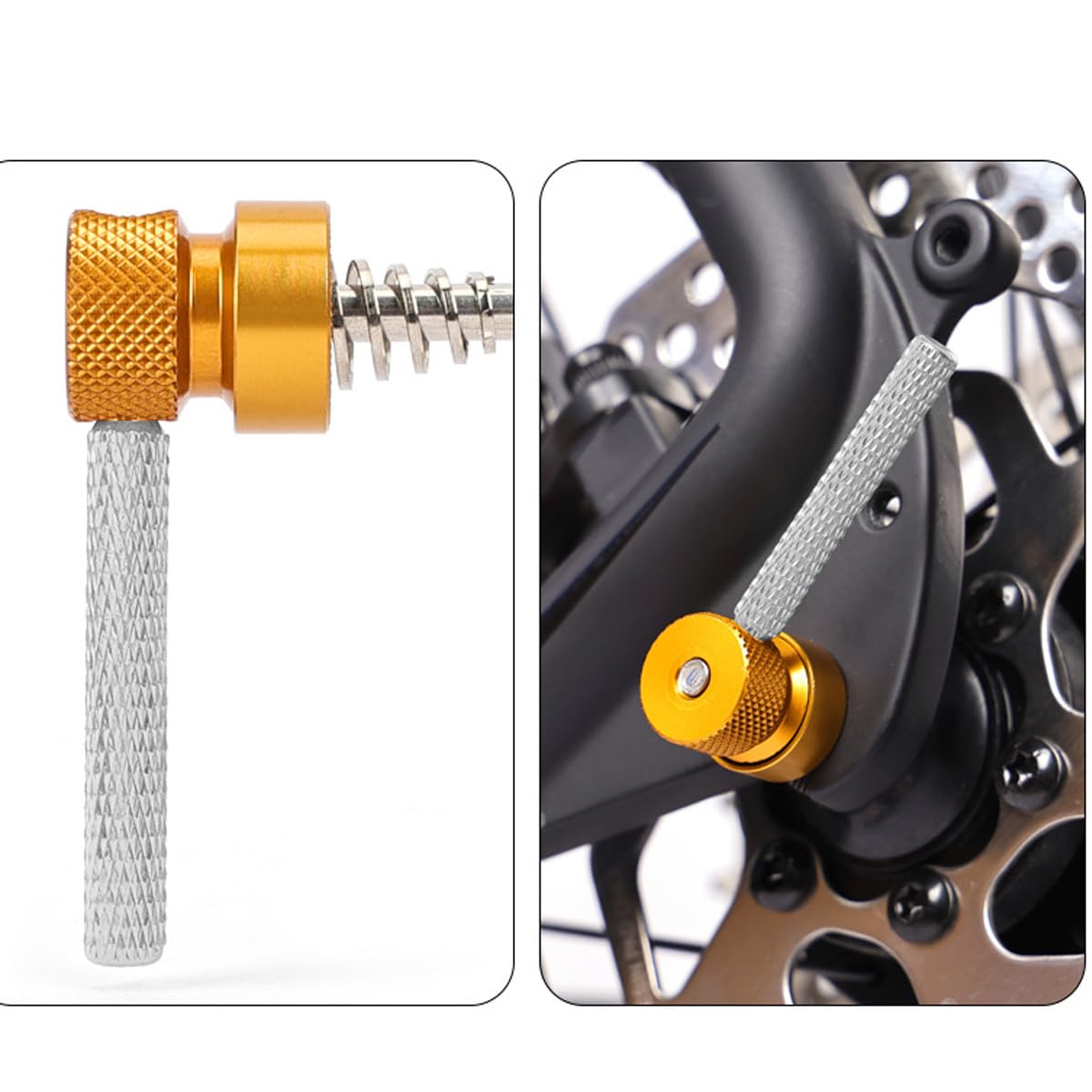 Sgancio rapido antifurto per biciclette MTB da corsa asse universale alluminio 155mm 115mm IPX5