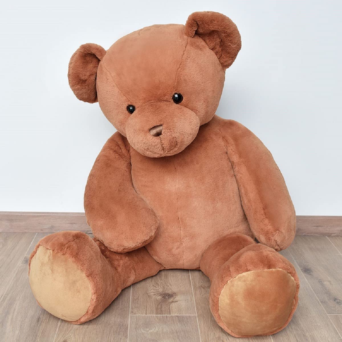 Histoire d'Ours Peluche Tit Marron 135 cm Très Grande