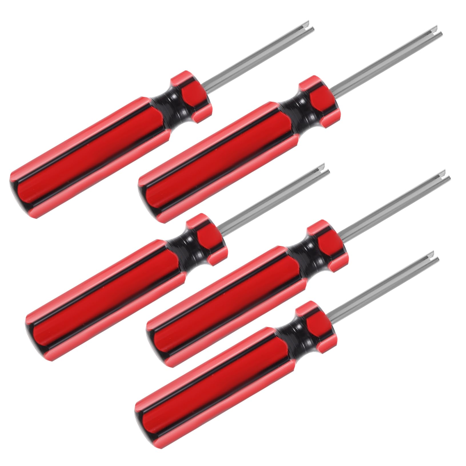 Zerodeko 5 Ensembles Outils De Réparation De Pneus Cœur Auto Voiture Trousse Outil De Retrait De Tige De Valve De Vélo Outil De Démontage De Pneu De Vélo Polypropylène 5 Pièces * 5