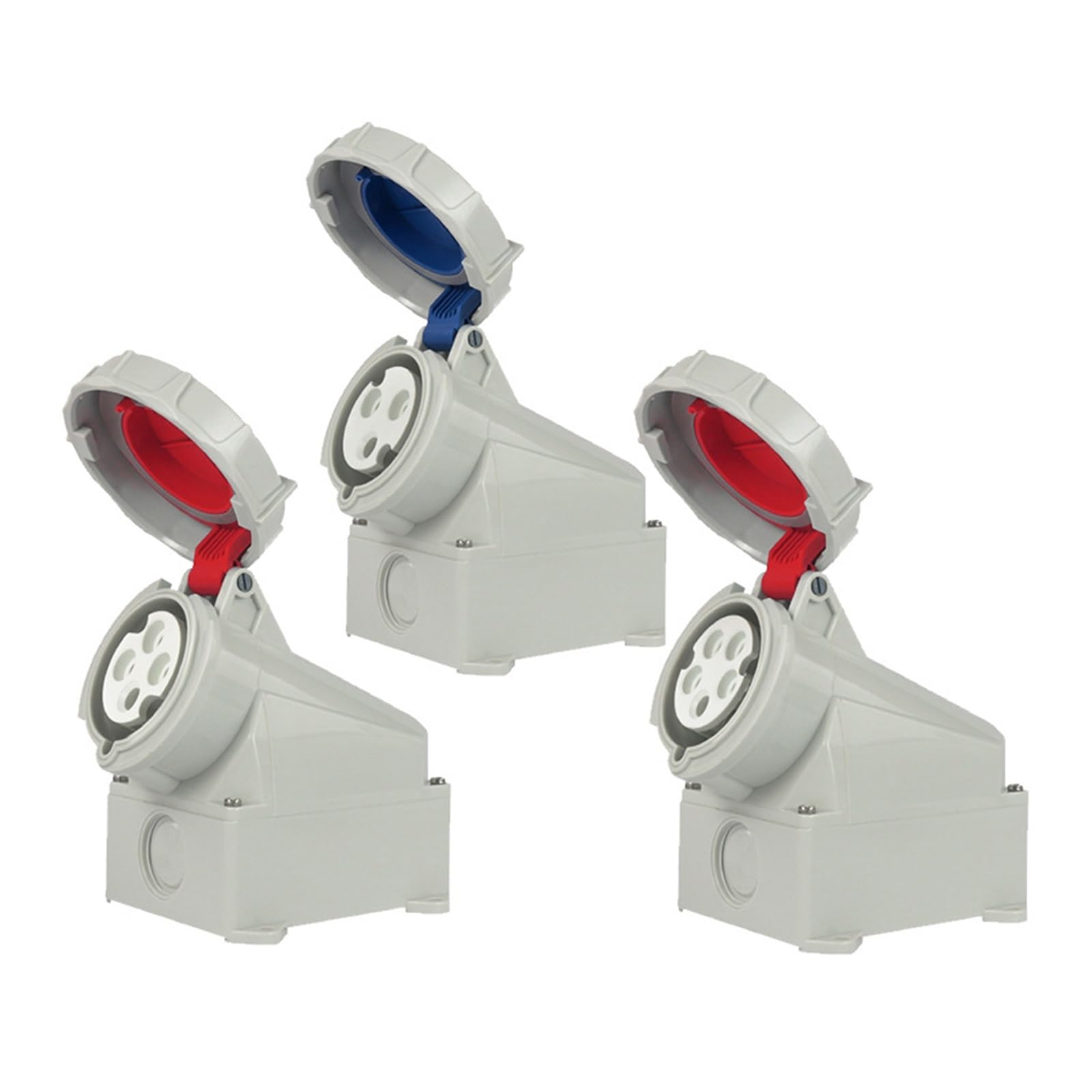 Conector industrial de 32 A que evita cortocircuitos por agua con IP67 LX 1252-5