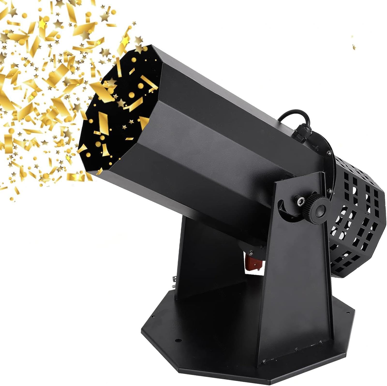 VIDECOR Confetti Launcher Professional Confetti Shooter Control Remoto Inalámbrico para Eventos Especiales, Fiestas, Clubes, Bodas, Conciertos (sin Luces)
