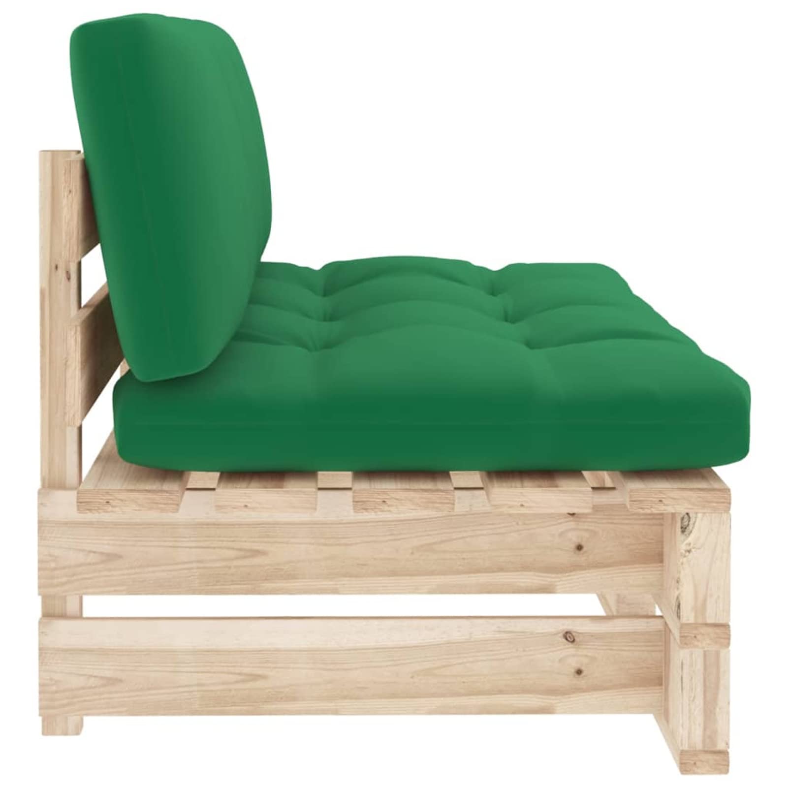 Sofá Central de palets para jardín Madera Pino impregnada, Sofás para Patio, Sofa Exterior Jardin, Sofa Terraza, Muebles De Jardin Exterior3066534