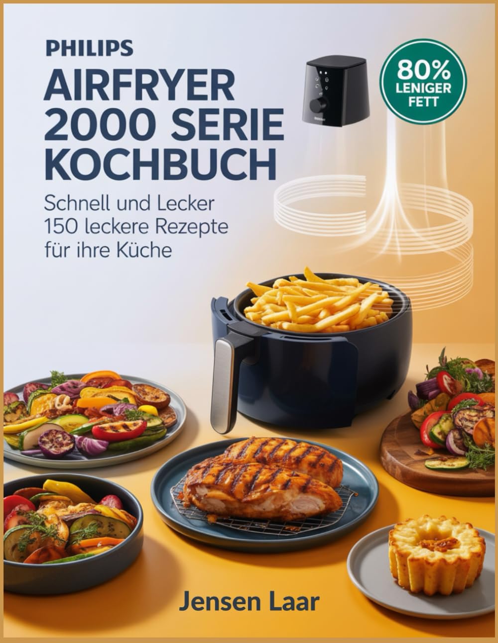 Philips Airfryer 2000 Serie Kochbuch: Schnell und lecker 150 leckere Rezepte für Ihre Küche