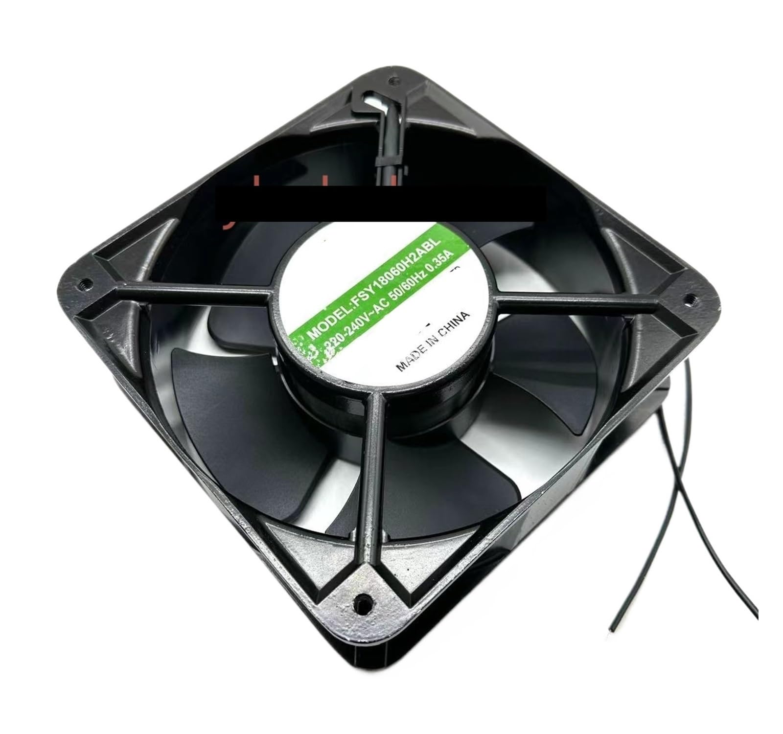 YMUGUEGH FSY18060H2ABL Server Cooling Fan AC 240V 0.35A 180x180x60mm 2-Wire