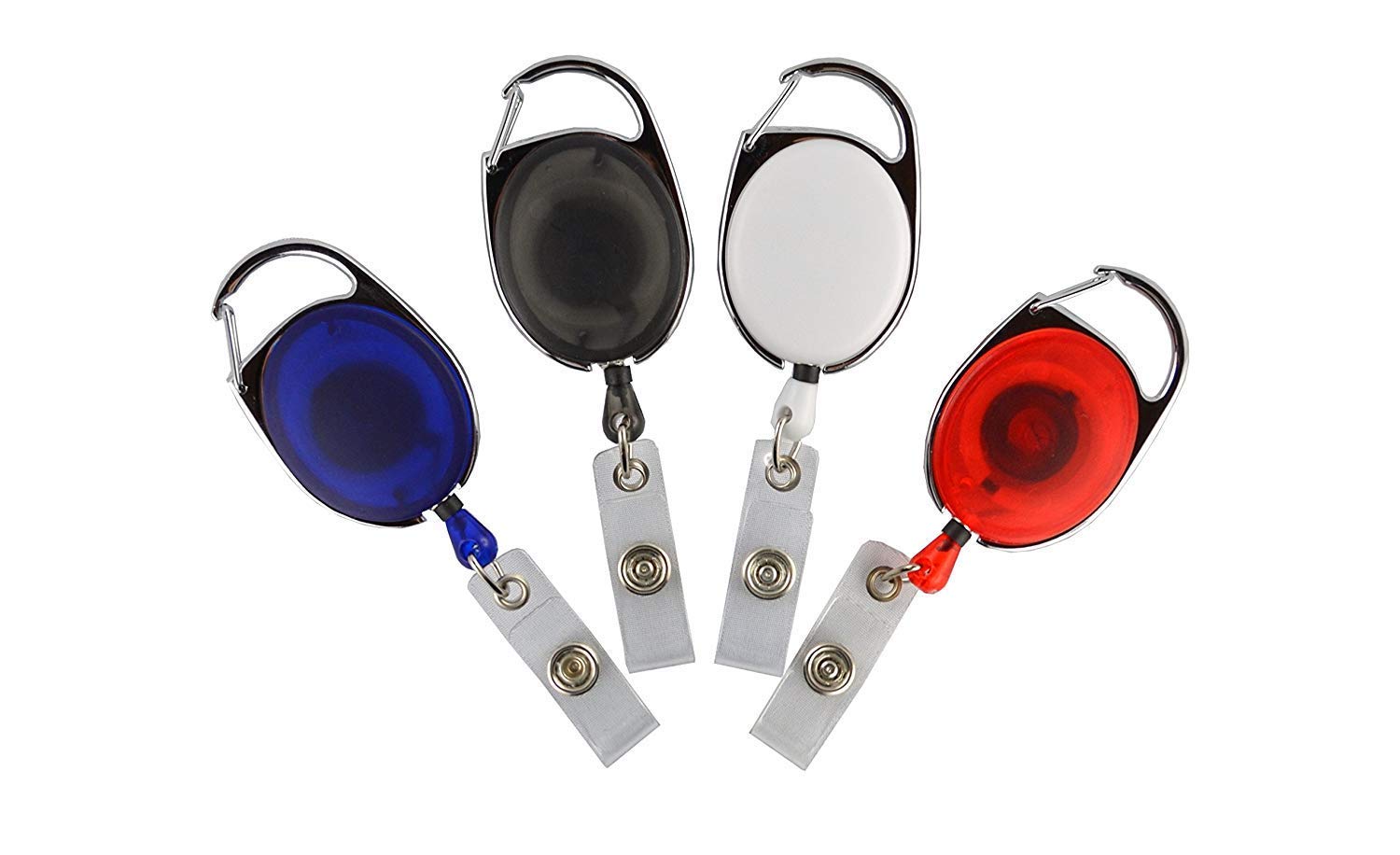 50 Pezzo Porta Skipass Blu Trasparente, Cartellino, Ausweisjojo, Skipassjojo, Yoyo