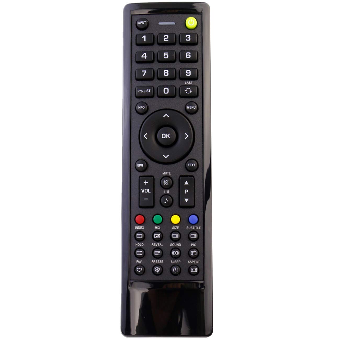 Replacement Remote Control fit for HANNSPREE TV ST289MUB HSG1113 HSG1139 HSG1114 HSG1116 HSG1076 HSG1141 SJ28DMBB HSG1075 HSG1142 HSG1117 HSG1074 ST289MUBUFH2S