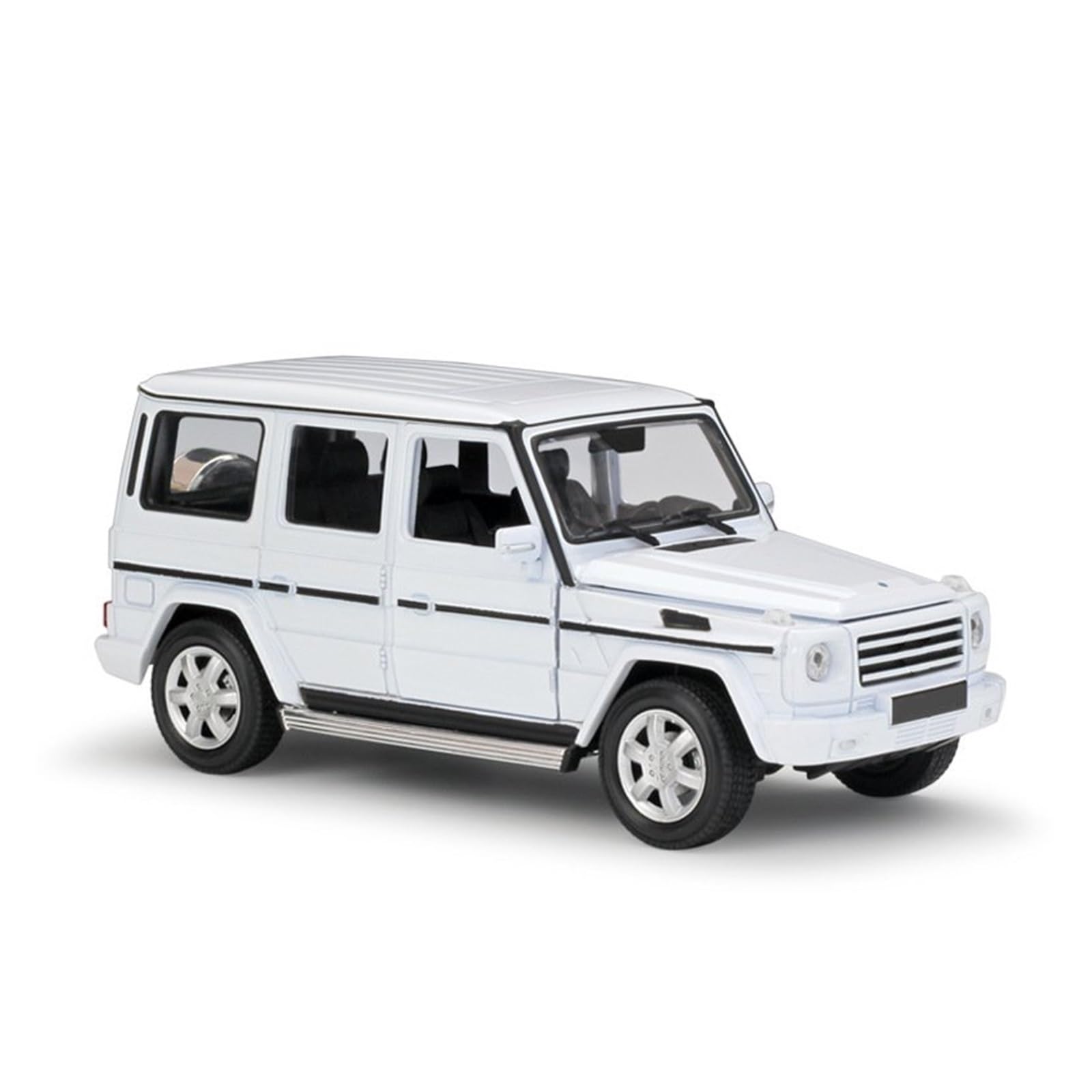 BANKOTO Diecast Car 1:24 For Benz G-Class Car Metal Diecasts Model Collectible Model(White)