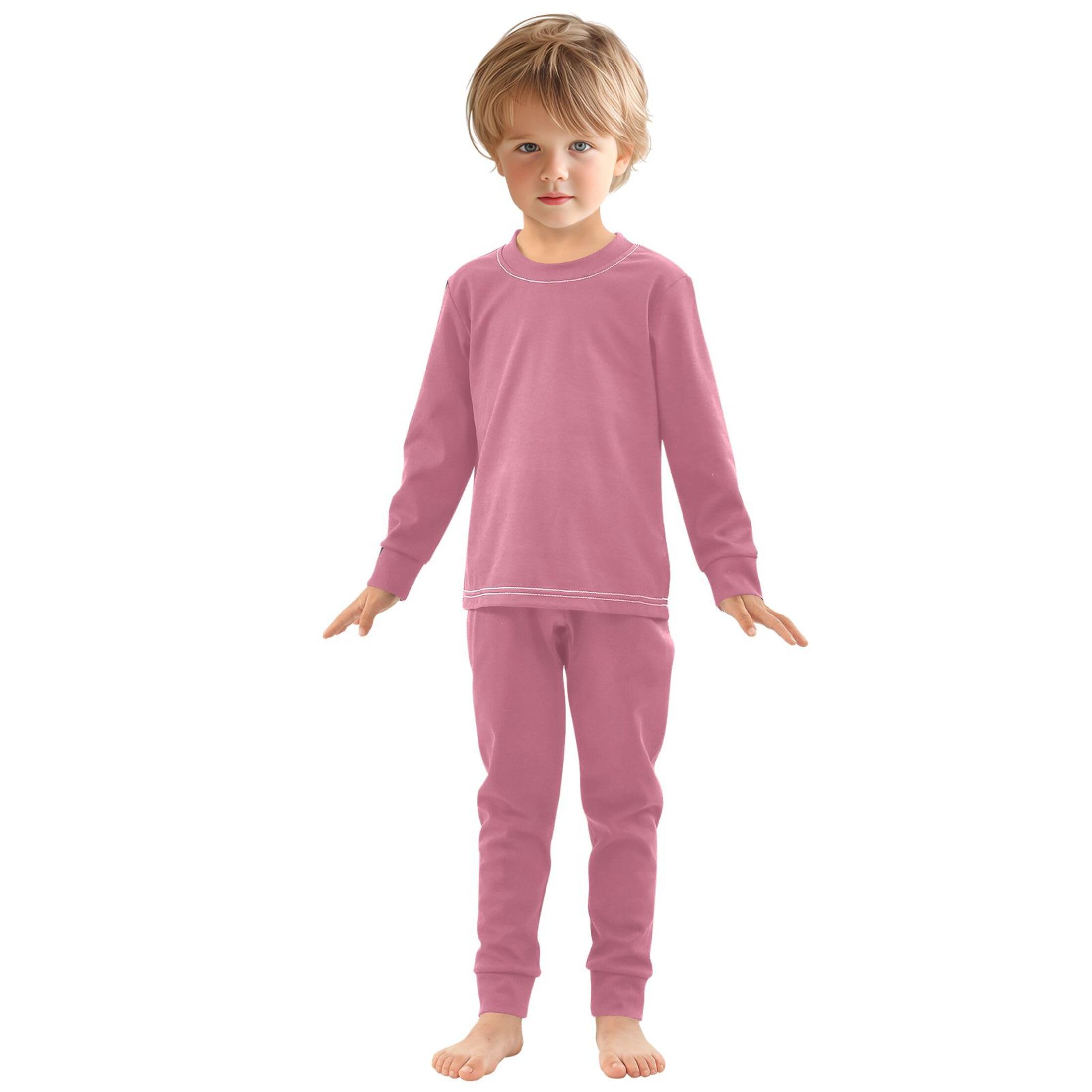 Bean Paste Long Sleeve Pajamas Set Sleepwear Jammies 2pcs Set Pjs Bean Pae