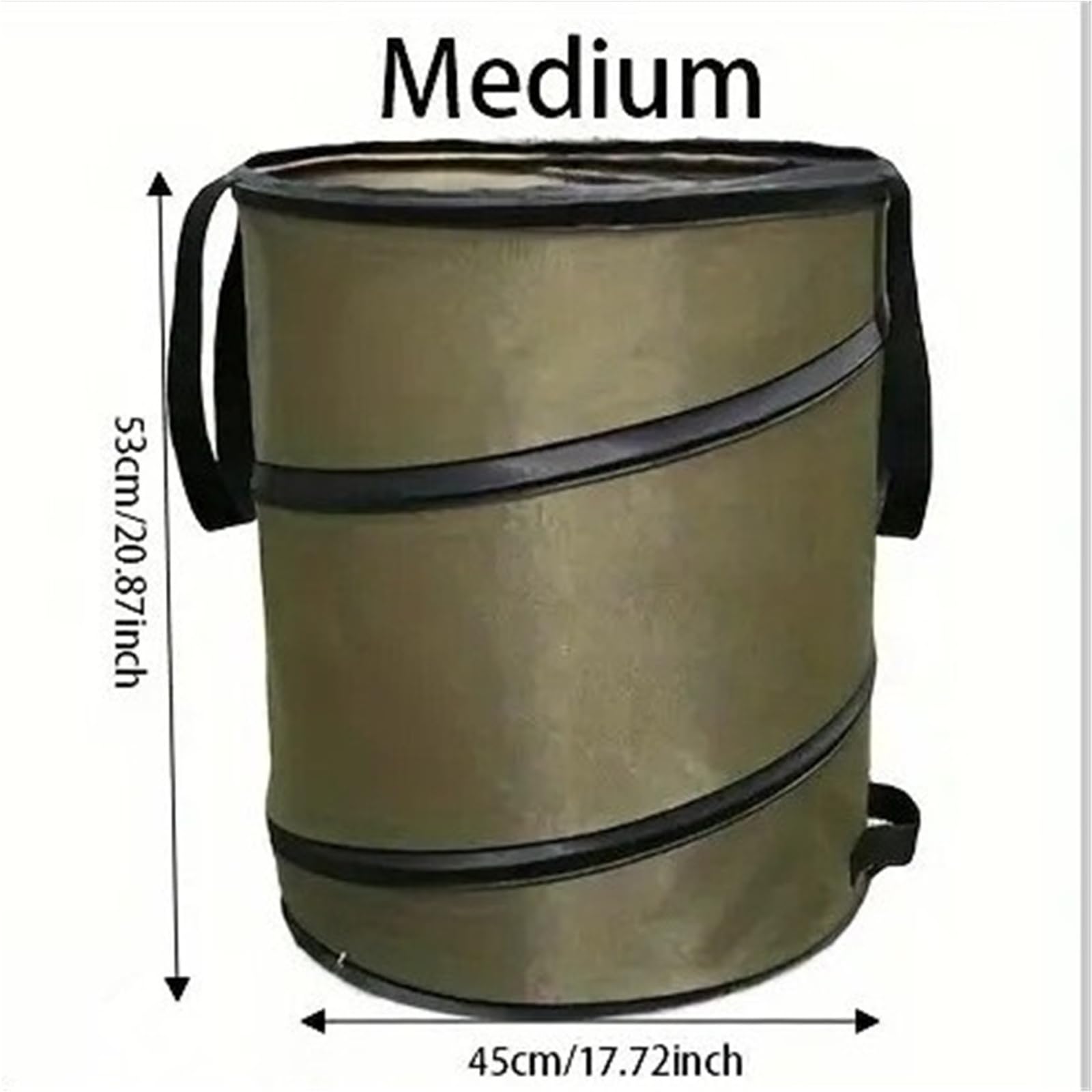Bolsa para Residuos de Jardín Bolsa de jardín grande plegable | For la colección de hojas de césped.