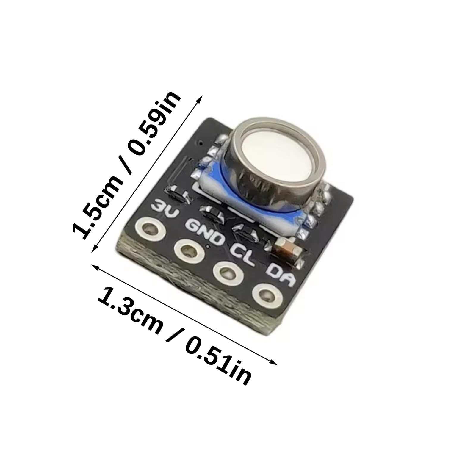 Modulo sensori Gas-Liquido a Pressione Digitale con compensazione della Temperatura Design Compatto Alimentatore 3V Trasduttore 01BA, 14BA con Ampio