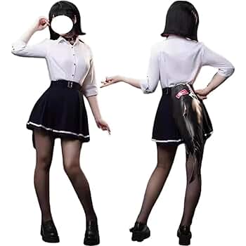 エレン・ジョー 制服 コスプレ衣装 【尻尾ウィッグ付き】 Amazon | ゼンレスゾーンゼロ エレン・ジョー コスプレ衣装