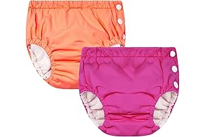 Durio Swim Diapers for Toddlers Reusable Swim Diapers Keep Your Baby's Pool...