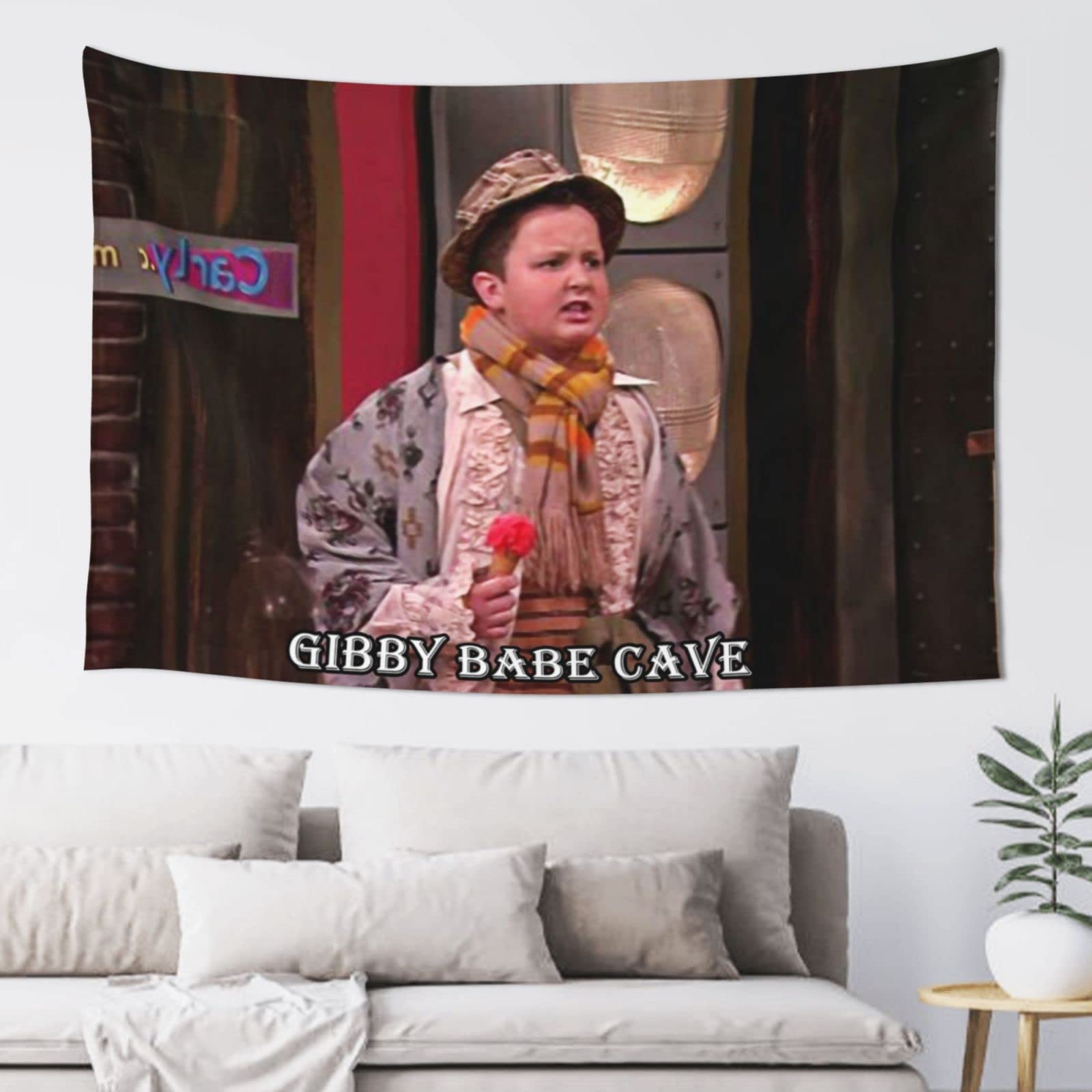 Amazon Gibby From Icarly Wall Tapestry Vintage Gibby Tapestry