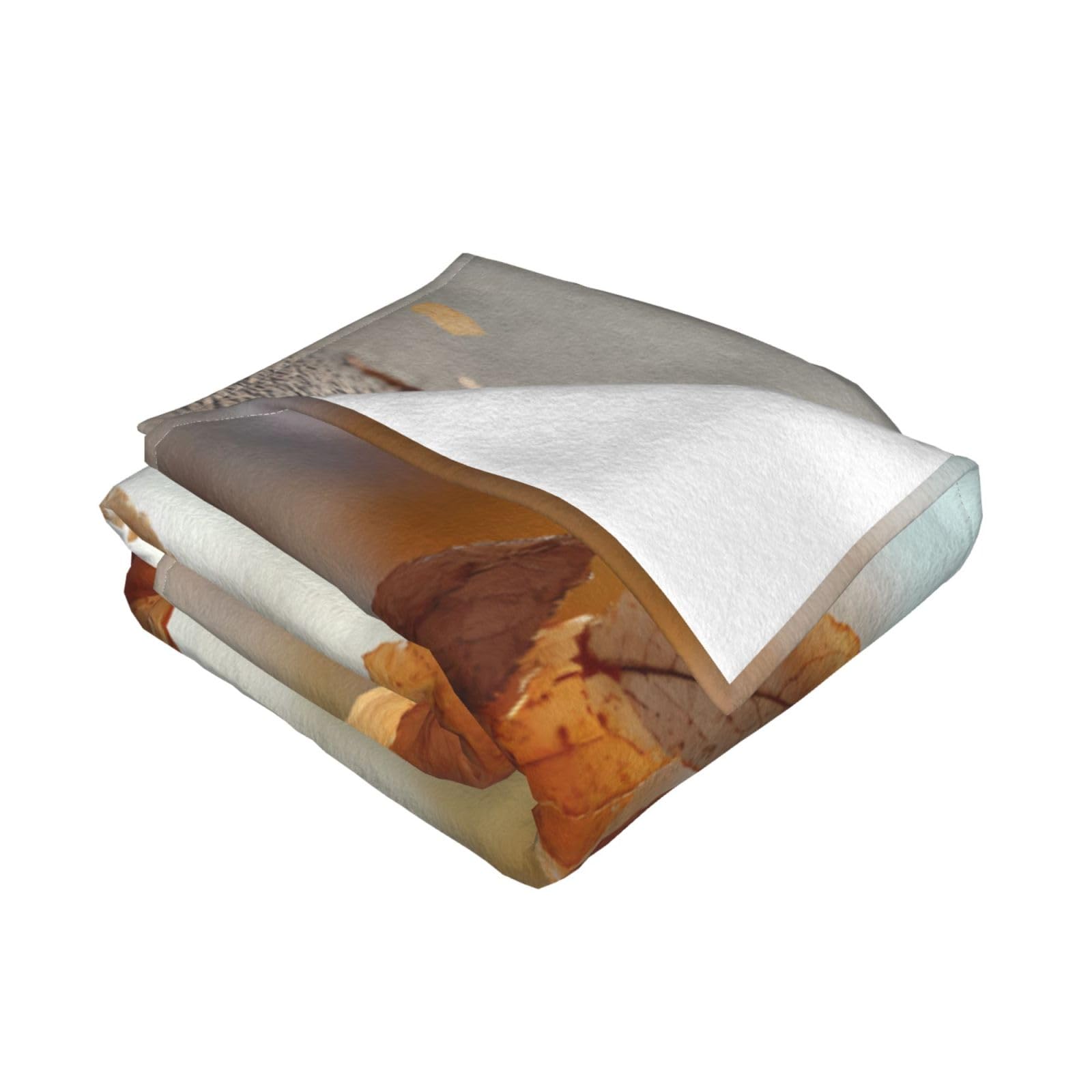 Manta de viaje portátil de 80 x 60 pulgadas, suave, resistente a las arrugas, plegable, exquisito estampado de corazón caído
