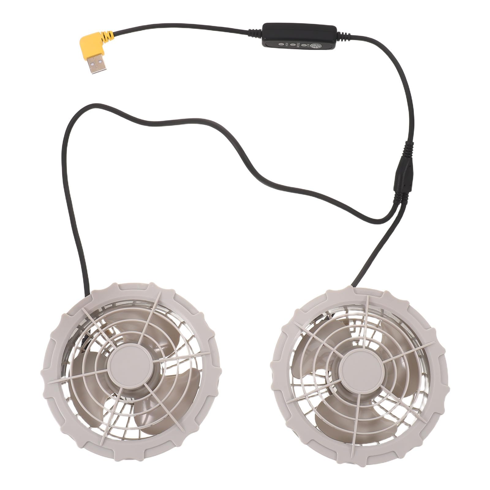 Ventilador portátil contra calor exterior Operitacx USB de alta performance flujo de aire