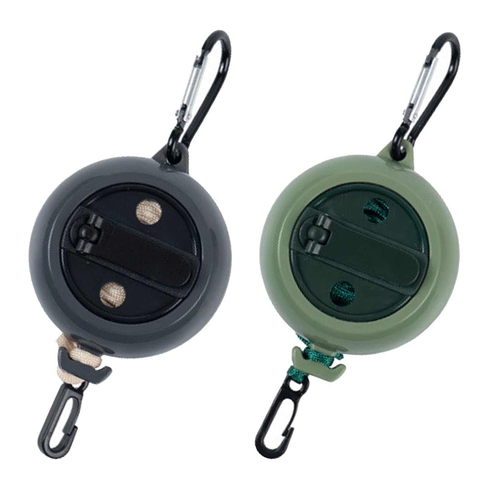 Yuqutum 2Pcs Retractable Bow and Gear Hoist, 33FT Treestand Gear Hoist, Quick and Easy Bow Hunting Gear Accessories for Hunter, 4MM Thickened Rope