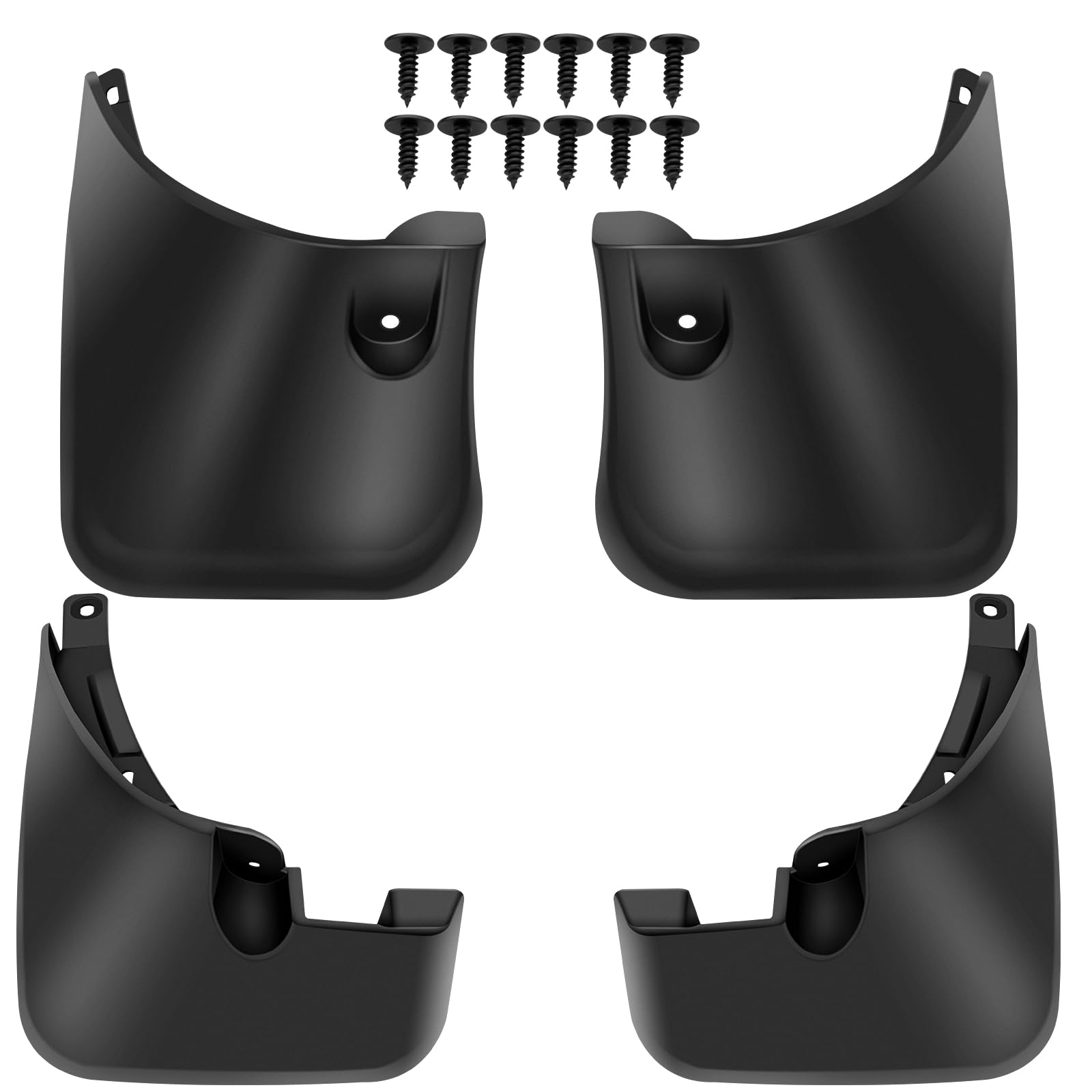 SCITOO Set of 4PCS Universal mud Flaps for 2006-2012 for Toyota for RAV4 Front &amp; Rear mud Flaps Splash Guard Set
