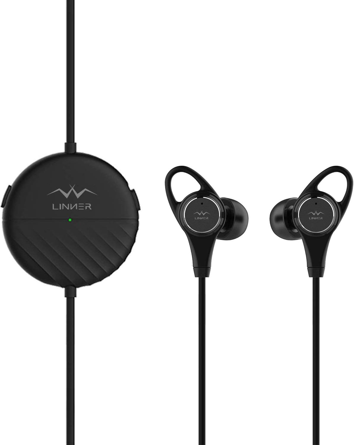 LINNER In Ear Noise Cancelling Headphones, Noise Cancelling Earbuds Extra Bass, Wired Noise Cancelling Headphones with Microphone NC25