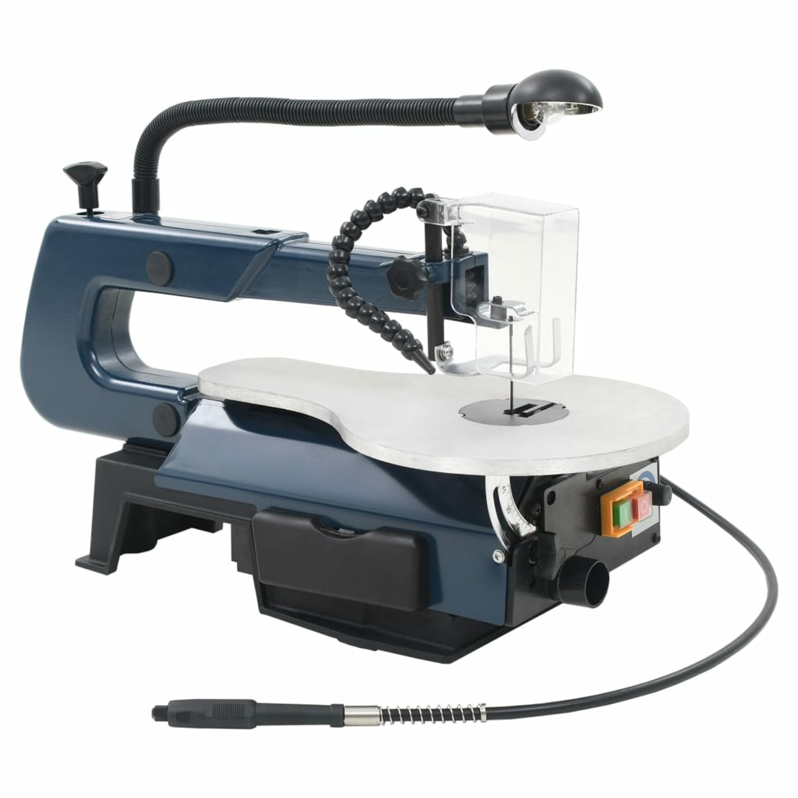 Juego de Sierra de calar de 108 Piezas 125 W 252 mm Hoja de Sierra Profesional con Alto Contenido de Carbono