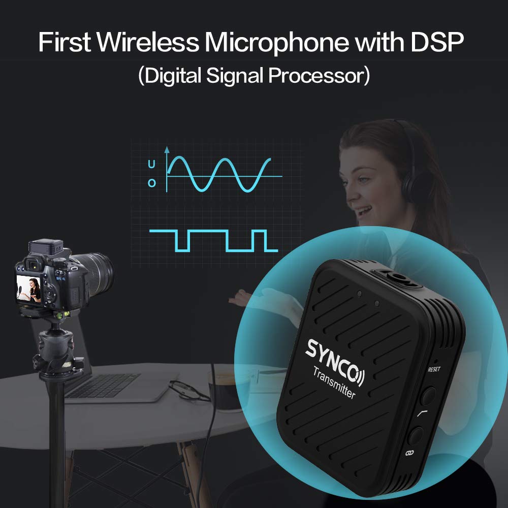 Amazon.co.jp: BUZHI Cordlessマイクシステム G1（A1）2.4GCordless