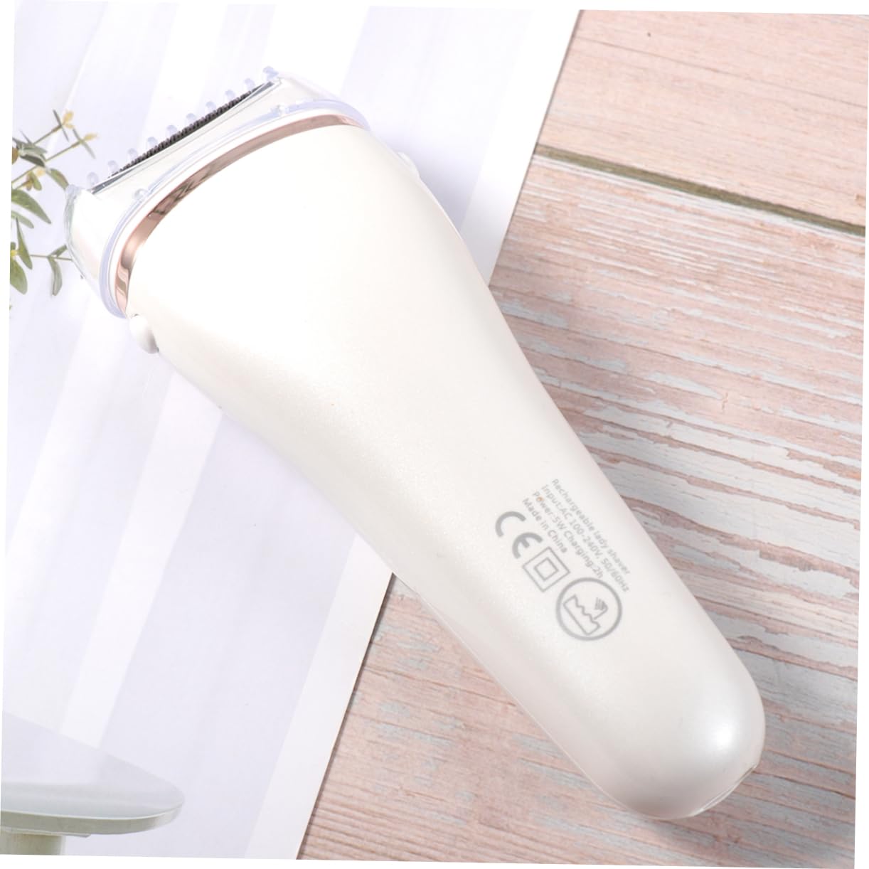 BESTYASH Elettrici USB Ricaricabili per Donne con Display LED Epilatore e Trimmer per Ascelle e Bikini Macchina per Depilazione