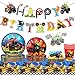 46 PCS Monster Trucks Birthday Decoration Monster Trucks Party Supplies Monster Trucks Party Plates and Napkins Monster Trucks Tablecloth Monster Trucks Birthday Banner
