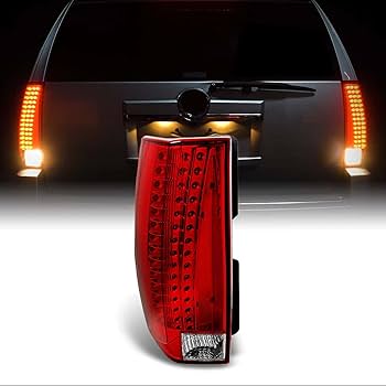 キャデラック エスカレード レッド テールランプ 2個セット Amazon | AKKON - キャデラックエスカレードレッドクリアリアLED