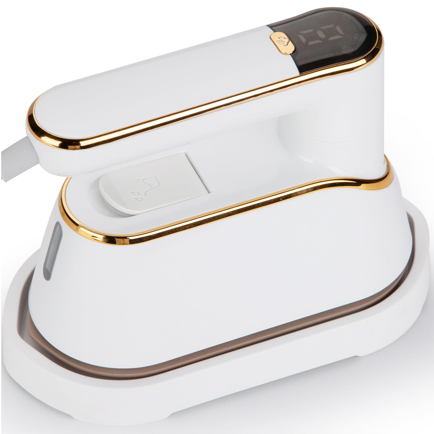 Vaporizador portátil - Plancha de Viaje - Vaporizador de ropa manual plegable con rotación de 180° - Calentamiento rápido en 10 segundos