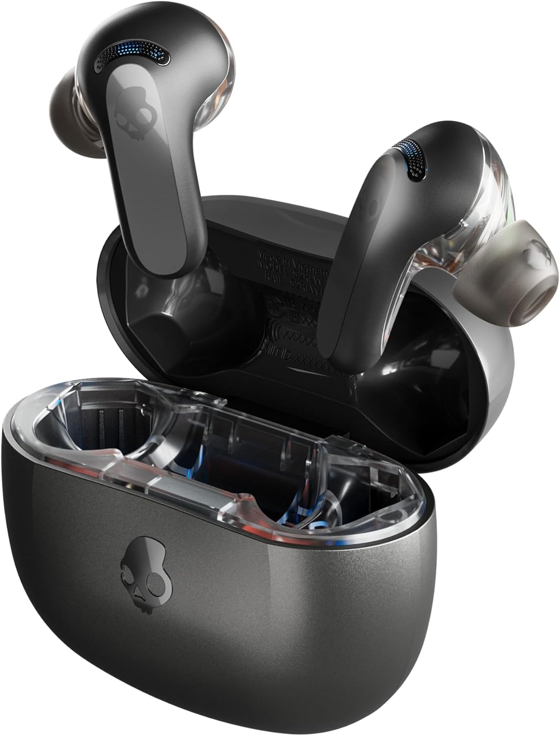 Skullcandy Rail ANC Wireless Earbuds, Bluetooth Headphones, Active Noise Cancelling, Up to 38 Hours … Skullcandy Rail ANC Wireless Earbuds, Bluetooth Headphones, Active Noise Cancelling, Up to 38 Hours …