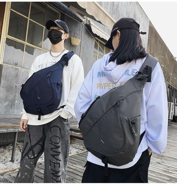 Crossbody Shoulder Bag Cool One Strap Motorcycle Sling Bag Techwear Backpack Japanese Harajuku Alt Emo Streetwear4
