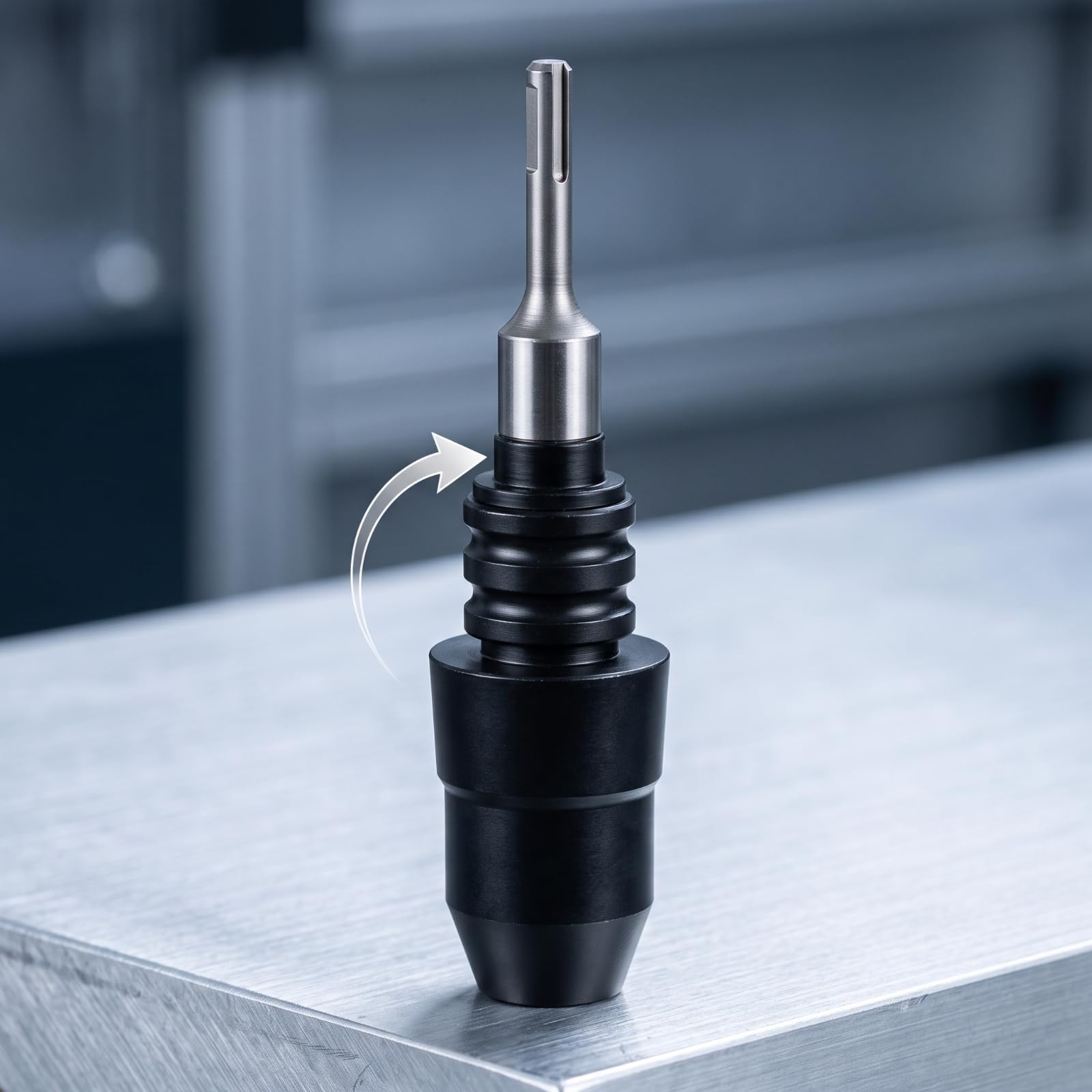 Adaptador Broca Acero Aleación | Compatible, Robusto, Herramienta, para Taller, Profesionales