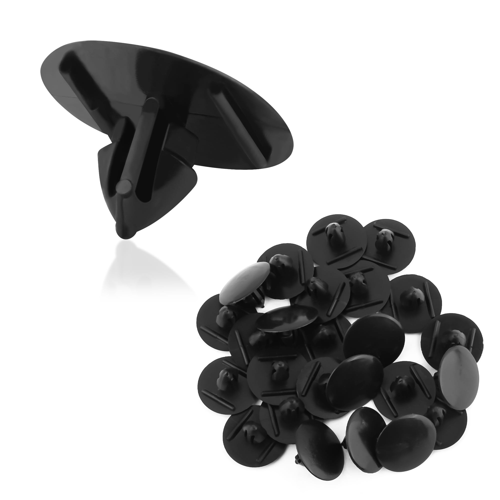 50PCS Hood Insulation Retainer Clips OEM#9046709050,90467A0003,Nylon Auto Fastener Clips Car Panel Clips Compatible with Scion XA XB Toyota Corolla 4Runner Lexus LS400 SC300 (50PCS)