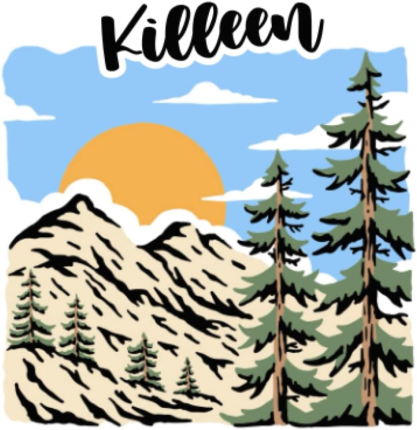 Killeen: Personalized Notebook for Americans from Killeen, Killeen Notebook Journal, 6x9 120 pages Notebook, Killeen Trip Planner