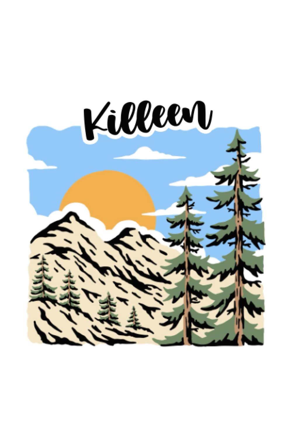 Killeen: Personalized Notebook for Americans from Killeen, Killeen Notebook Journal, 6x9 120 pages Notebook, Killeen Trip Planner
