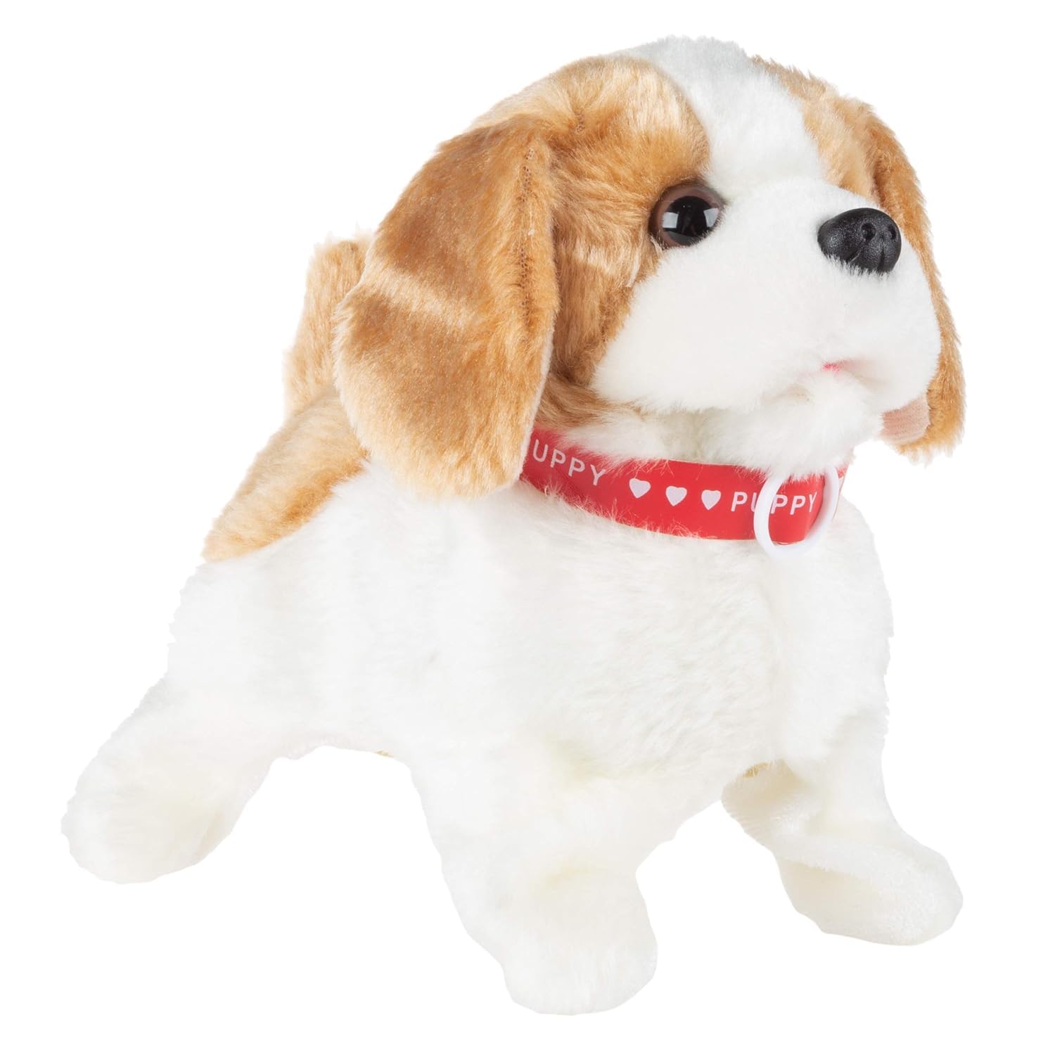 SPEN CANDELS Interactive Jumping, Walking and Barking Dog Toy Dogs for 2-12 Year Kids Toy Puppy Moving Barking Dog Toy | Soft and Snuggly Fur, Stuffed Animal Robot for Kids (B0DFQMNZZQ) Amazon Price History, Amazon Price Tracker