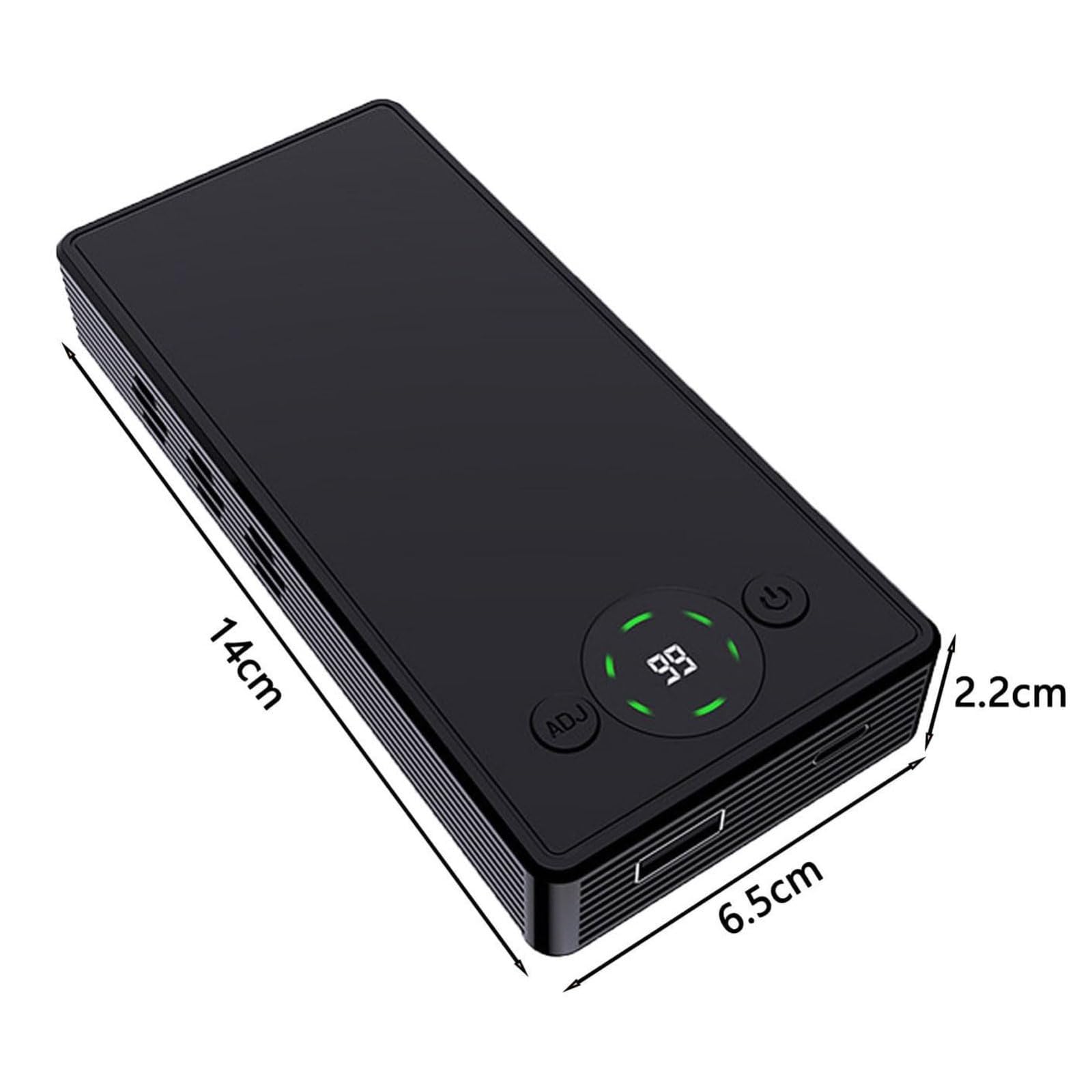 Blocco delle registrazioni telefoniche, Jammer Audio del Segnale Mobile con Telecomando, 4000 mAh Anti-Alimentazione con Portata 1-50 m, per Anti-Mobile