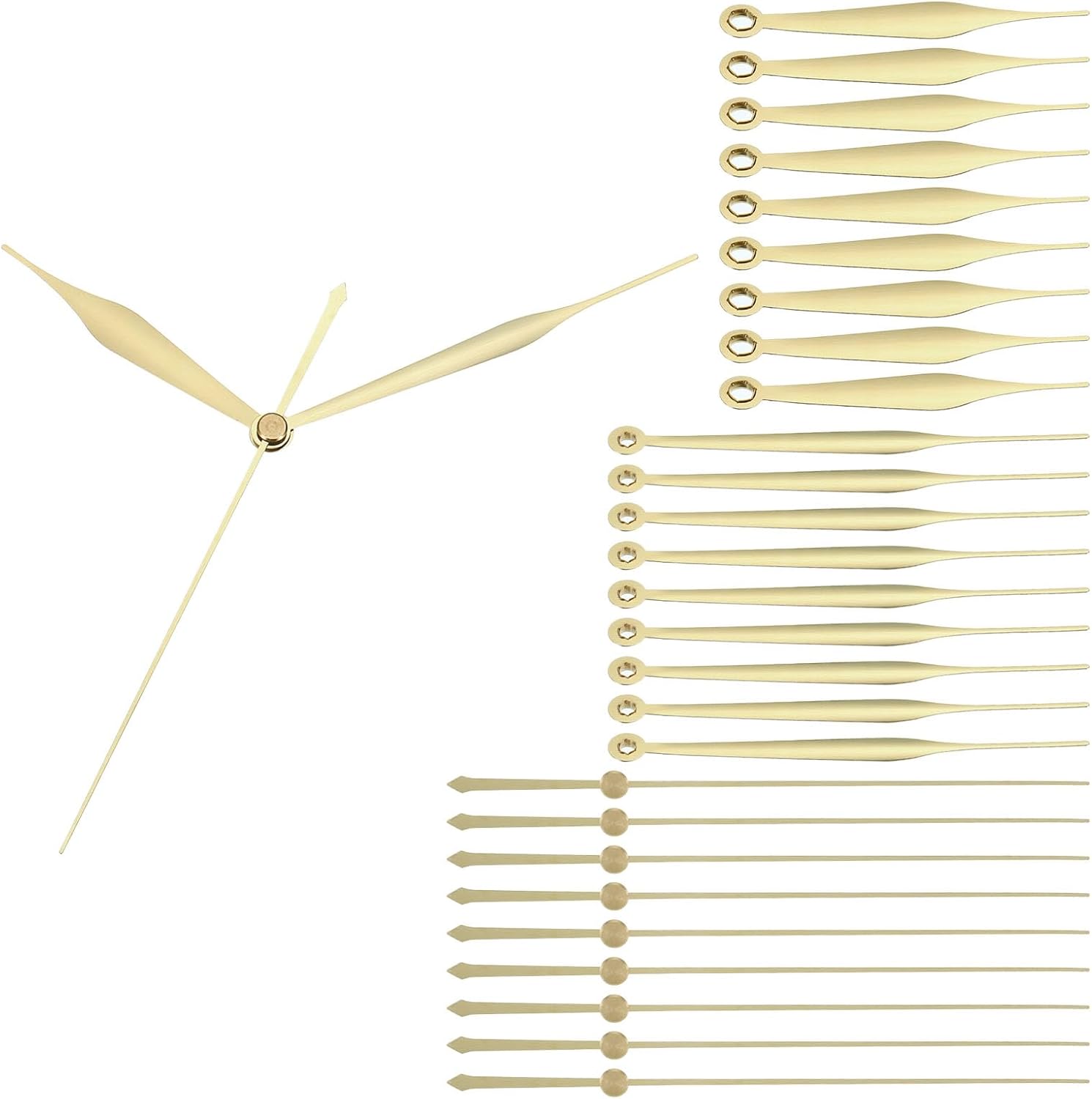 PATIKIL Replacement Clock Hands Kit, 10 Set Replacement