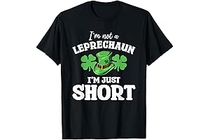 Show Your Stature with "I'm Not a Leprechaun, I'm Just Short" T-shirt