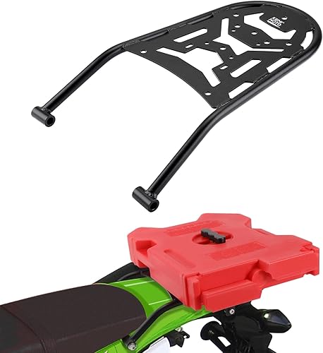 Miniatura 7 de KEMIMOTO Estante trasero compatible con KLX300 KLX300SM KLX250S Rack de almacenamiento de equipaje trasero para carga Enduro KLX300 2009-2025