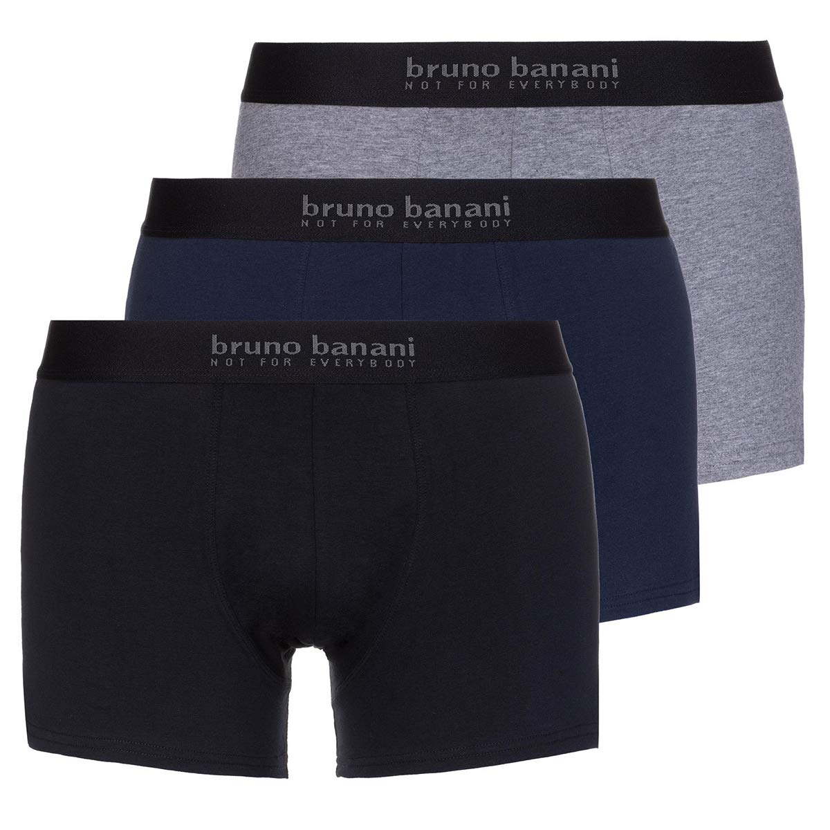 Bruno banani Herren Short 3er Pack Energy Cotton Boxershorts (3er Pack)