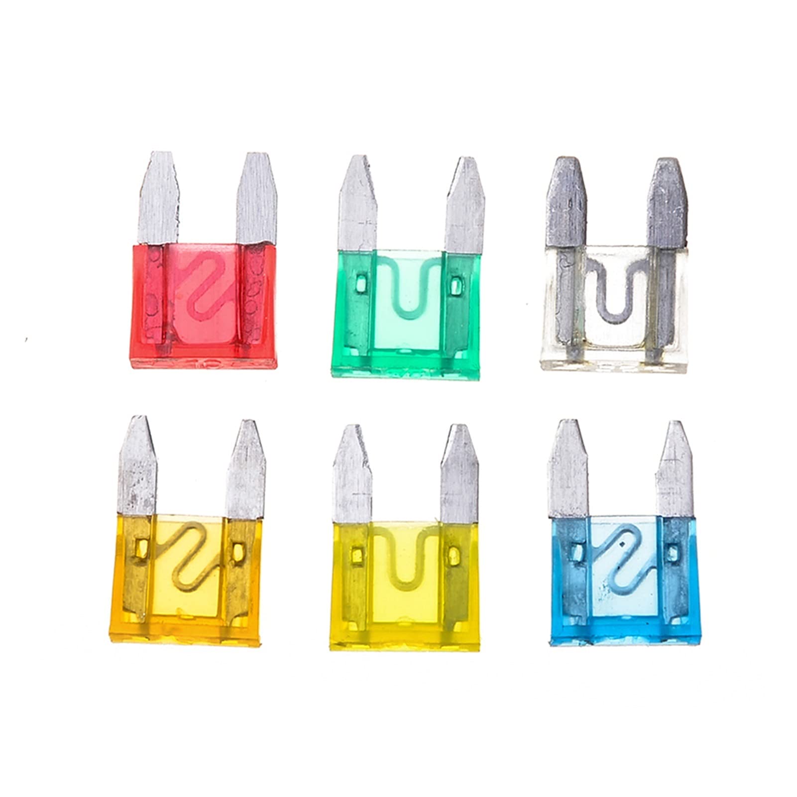Fusible 120 pièces Voiture Camion Petite Taille 5/10/15/20/25/30a fusibles à Lame Kit d'assortiment Utilisation for fusible de Bateau Automobile