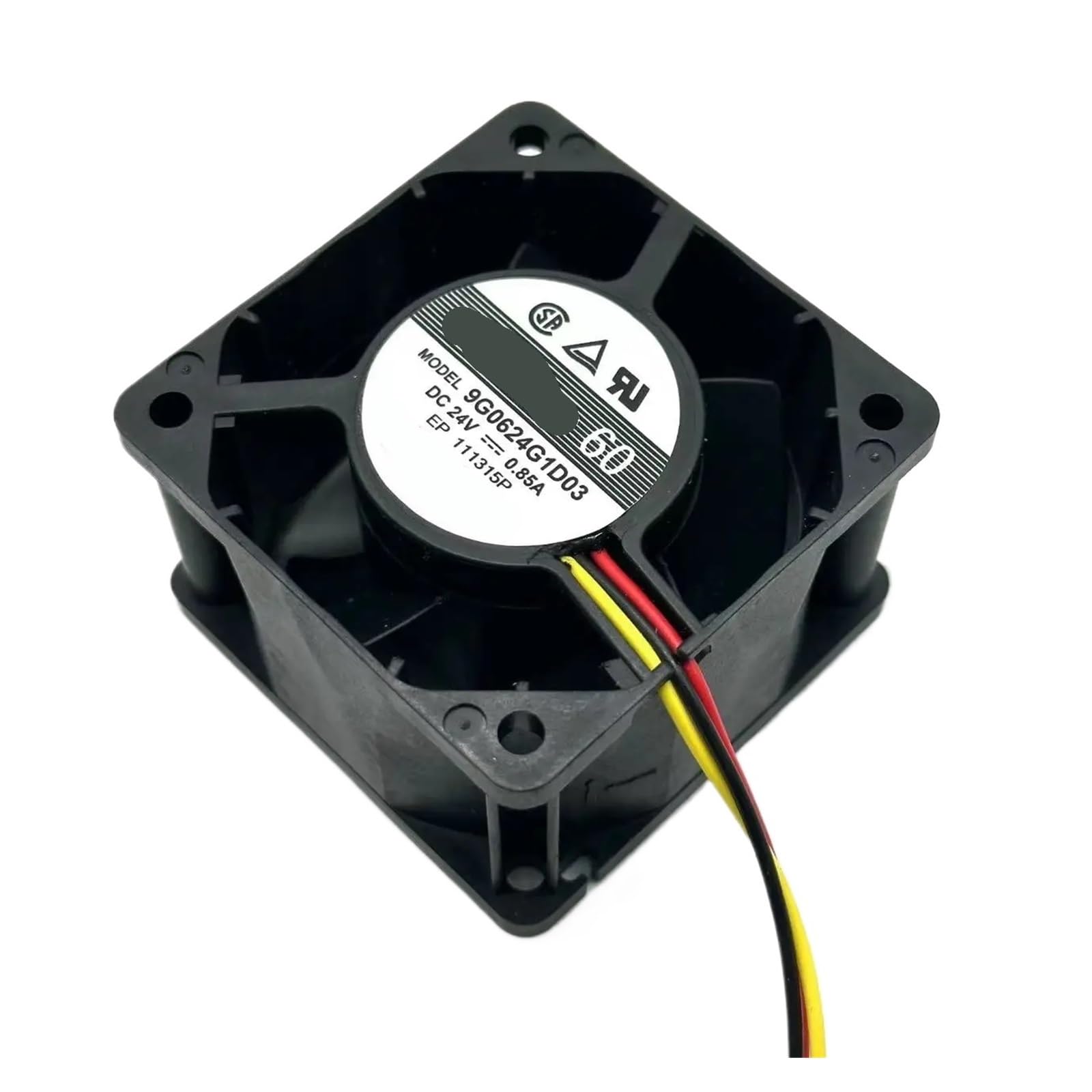 TPKMVGAP 9G0624G1D03 DC 24V 0.85A 60X60X25mm 3-wire Server Cooling Fan