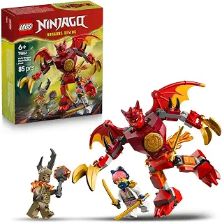レゴ(LEGO) ニンジャゴー カイのドラゴンメカスーツ バトルパック 71851 おもちゃ 男の子 女の子 | 玩具 誕生日 プレゼント ブロック 知育 6歳 7歳 8歳 9歳 対戦 ロボット ごっこ遊び おままごと 子供 85ピース