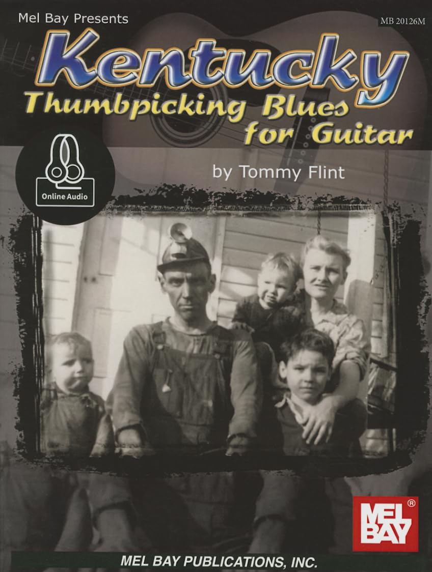 Kentucky Thumbpicking Blues guitare jouez le blues traditionnel près du feu en solo