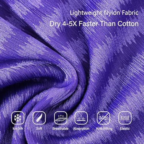 YINYOUYU Boxer Briefs for Men with Fly Pouch Breathable Soft Moisture-Wicking Anti Chafing Underwear 3/4 Pack4