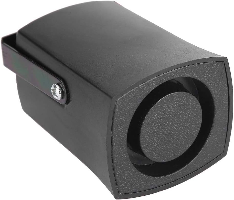 Bocina de coche - 110-120dB Sonido de respaldo de marcha atrás de coche 6 tonos Zumbador Bocina Alarma Sirena Altavoz 12V